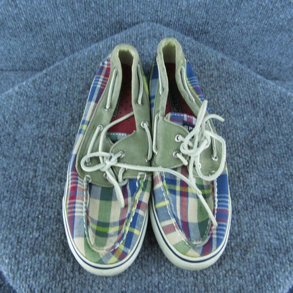 SPERRY Women‎ Boat Shoe Multicolor Fabric Lace Up Size 7.5 Medium - Picture 3 of 10